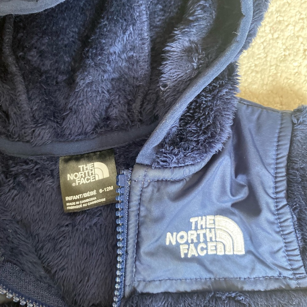 The North Face Kids Dark Blue Puffer Jacket